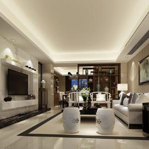 2015-Chinese-living-room-decorated-with-table-lamp