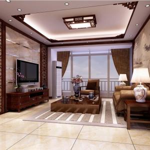 China-living-room-retro-decoration-and-modern-furniture