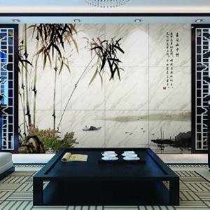 Chinese-style-interior-decoration-TV-wall