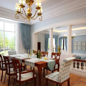 Interior-design-dining-room-villa-Mediterranean-style jpg
