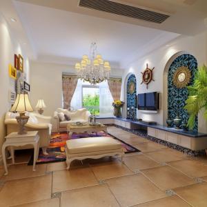 Creative-TV-wall-mediterranean-style jpg