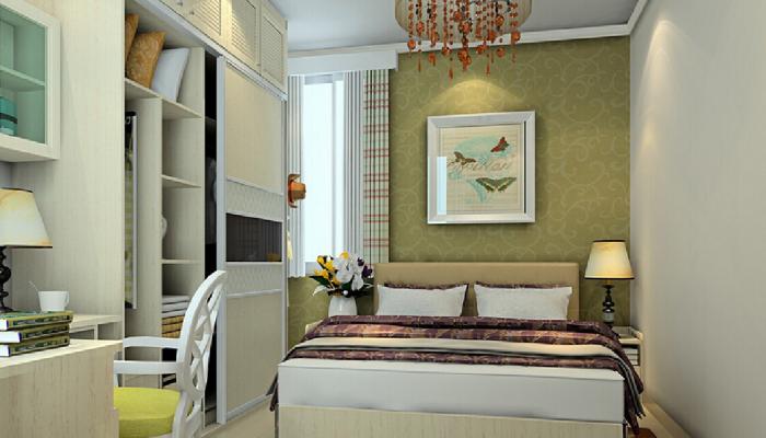 American-pastoral-style-bedroom-background-wall-decoration