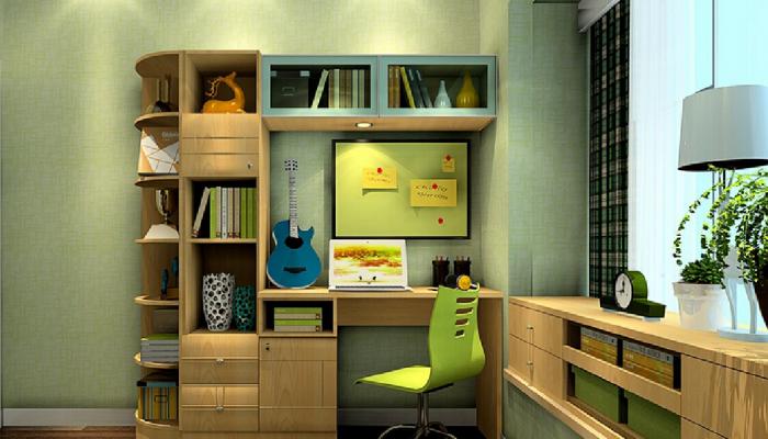 American-pastoral-style-reading-area-of-childrens-bedroom-ideas