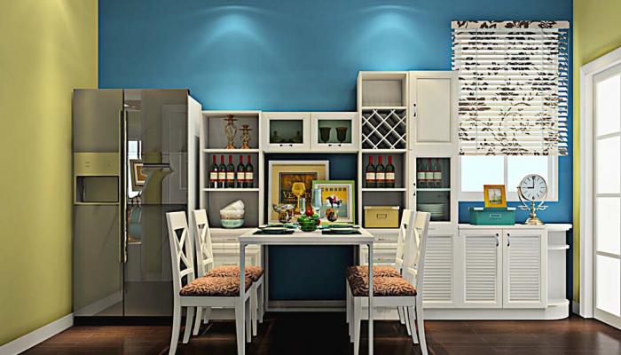 South-Korea-pastoral-style-dining-room-decoration-2015