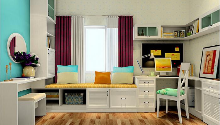 3D-bedroom-pastoral-style-tatami-Korea