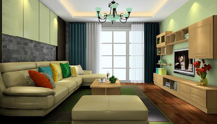 Interior-design-view-American-country-style-living-room