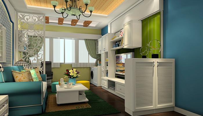 2015-South-Korea-pastoral-style-living-room-furnishings